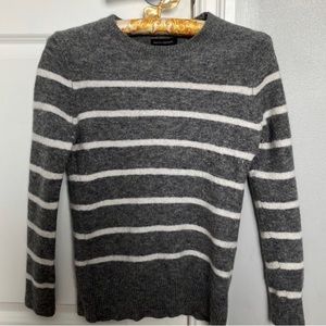 Grey wool sweater